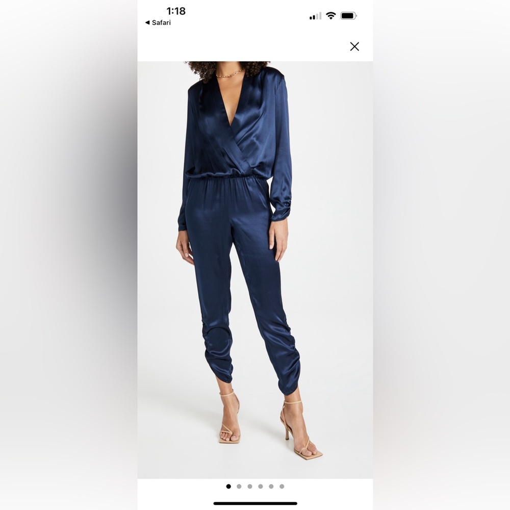 NWT Amanda Uprichard Jadyn Jumpsuit